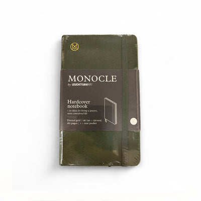Leuchtturm Monocle Hardcover A6 Notebook Dot-Grid - Olive