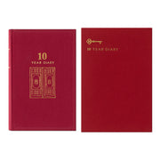 Midori 10 Years Diary - Dark Read