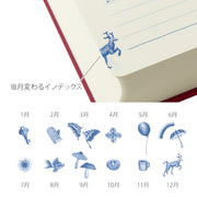 Midori 10 Years Diary - Dark Read