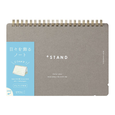 Midori Notebook +Stand , A5 - Dot Grid