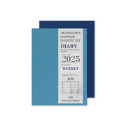 Traveler's Notebook  2025 Weekly Planner, Passport Size