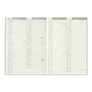 Traveler's Notebook  2025 Weekly Planner, Passport Size