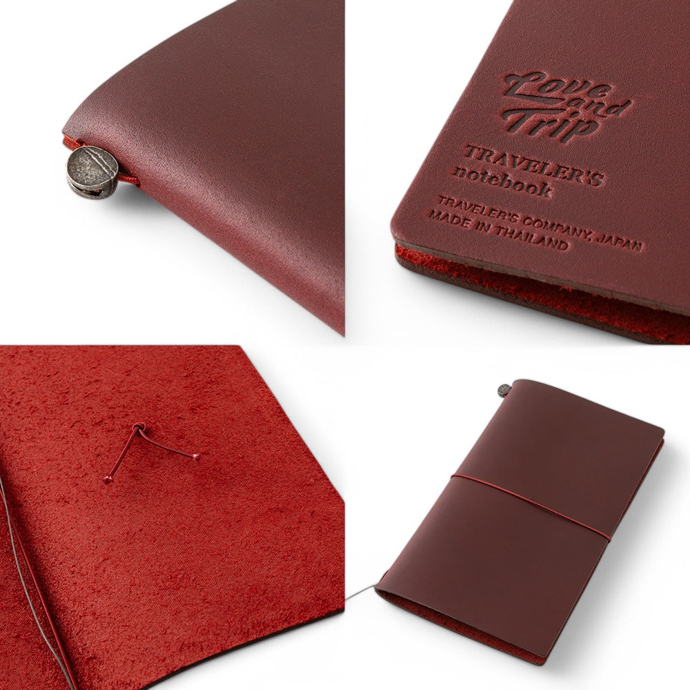 TRAVELER'S notebook LOVE AND TRIP レッド TRAVELER'S notebook LOVE AND TRIP Red / レッド | TRAVELER'S