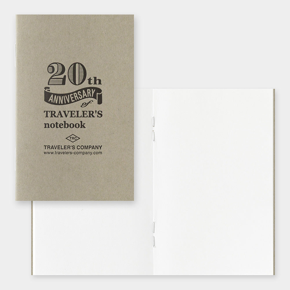 Traveler's notebook Card Size 20th Anniversary Set - Black