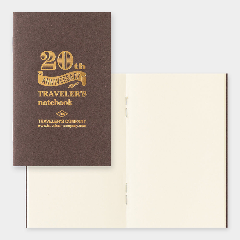 Traveler's notebook Card Size 20th Anniversary Set - Black