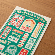 Traveler's Notebook 2024 Plastic Sheet, Passport Size