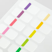 Midori Index Label Chiratto, 24 vivid colours