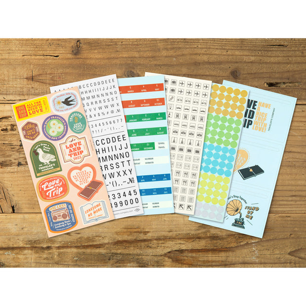 Traveler's Notebook 2025 Sticker Set