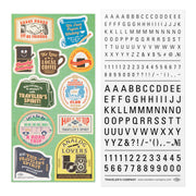 TRAVELER'S notebook Customized Sticker Set for Diary 2026