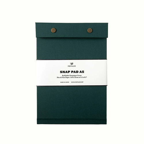 Postalco Snap Pad SQ ,A5 - Sacramento Green