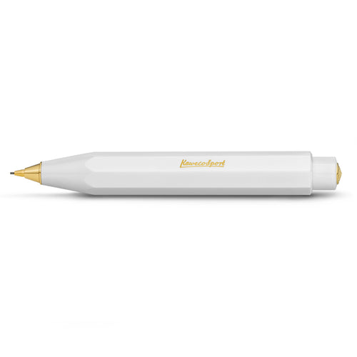 Kaweco Classic Sport Push Pencil 0.7mm White