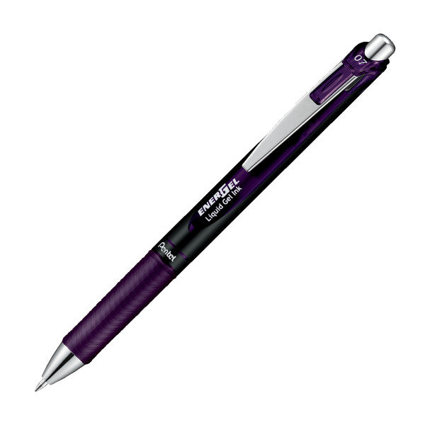 Pentel EnerGel Gel Roller, Bordeaux-Black - 0.7 mm
