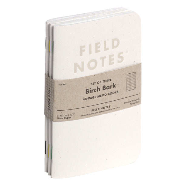 Field Notes Birch Bark - Set of 3 Memo Books