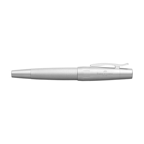 Faber-Castell e-motion Fountain Pen, Silver - EF (Extra Fine)
