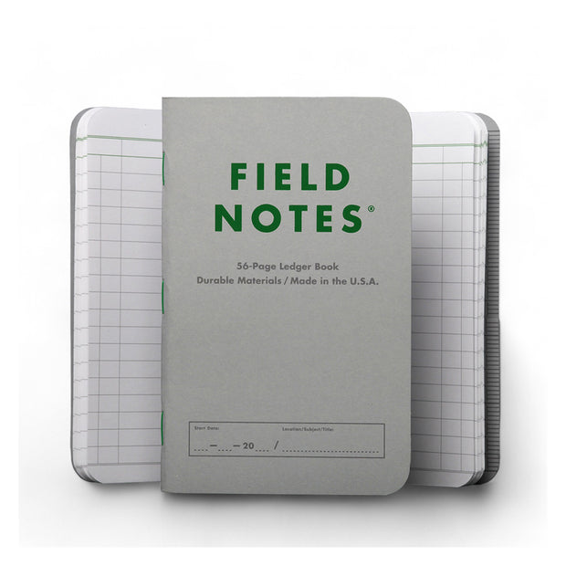 Field Notes, Index , Ledger and Planner Memo Books - Set of 2