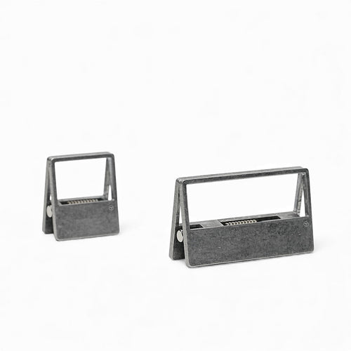 HMM Aluminum Clips, Raw - Set of 2