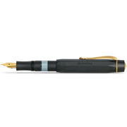 Kaweco Piston Sport AL Fountain Pen, Black - B (Broad)