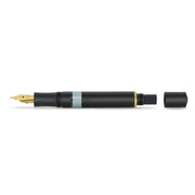 Kaweco Piston Sport AL Fountain Pen, Black - M (Medium)