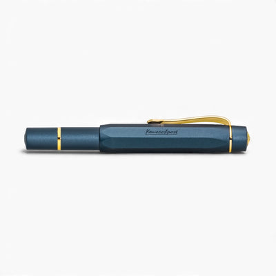 Kaweco Piston Sport AL Fountain Pen, Navy - M (Medium)