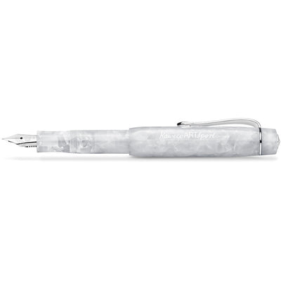 Kaweco ART Sport  Fountain Pen, Mineral White - F ( Fine)