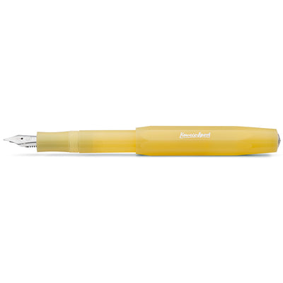 Kaweco Frosted Sport Fountain Pen Sweet Banana,  - EF (Extra Fine Nib)