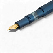 Kaweco Piston Sport AL Fountain Pen, Navy - EF (Extra Fine)