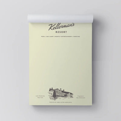 Kellerman's Resort, Hotel Notepad