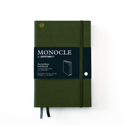 Leuchtturm Monocle Hardcover B6+ Accordion Notebook Dot-Grid - Olive