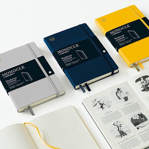 Leuchtturm Monocle Hardcover B6+ Notebook Dot-Grid - Navy