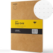 Lochby Tomoe River Paper Refill B5 – 68gsm White Dot Grid Notebook