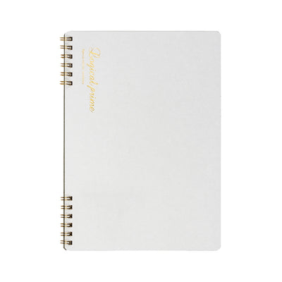 Logical Prime W Ring Notebook A5, White - Blank