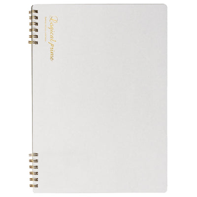 Logical Prime W Ring Notebook B5, White - Blank