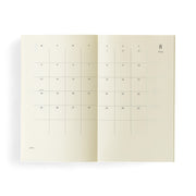 Midori Notebook Diary 2025 - B6 Slim