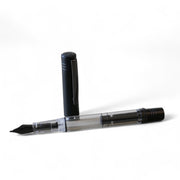 Monteverde MP1 Lock-it Piston Fountain Pen, Black - F (Fine)