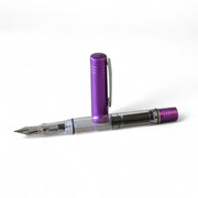 Monteverde MP1 Lock-it Piston Fountain Pen, Purple - M (Medium)