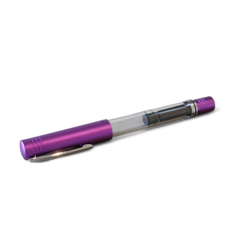 Monteverde MP1 Lock-it Piston Fountain Pen, Purple - M (Medium)