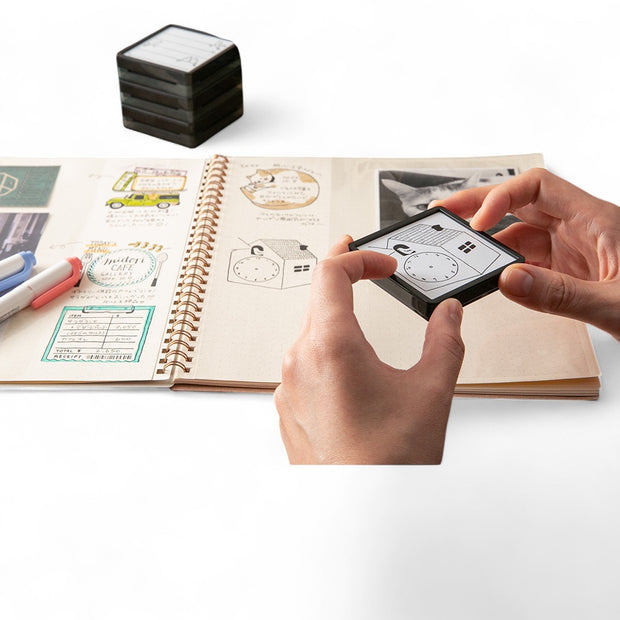 Midori Pre-inked Stamp - Calendar