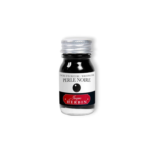 J. Herbin Perle Noire (Black Pearl) Ink Bottle - 10ml