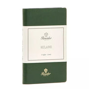 Pineider Milano Notebook, Small - Pineider Green