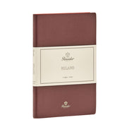 Pineider Milano Notebook, Small - Red Wine