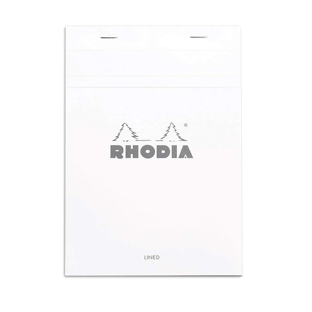Rhodia Pad #16, Lined with margin, A5 - White