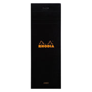 Rhodia Pad #8, Lined - Black