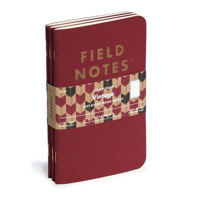 Field Notes Vintage Memo Books - Set of 3