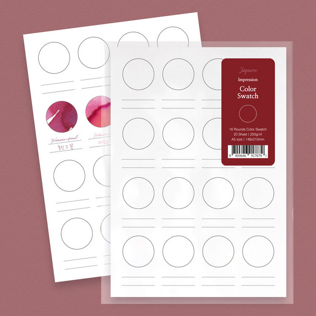 Wearingeul – Impression Ink Color Swatch  Rounds