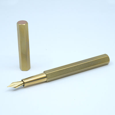 Ystudio Revolve Brass Fountain Pen, Fine - Open Box