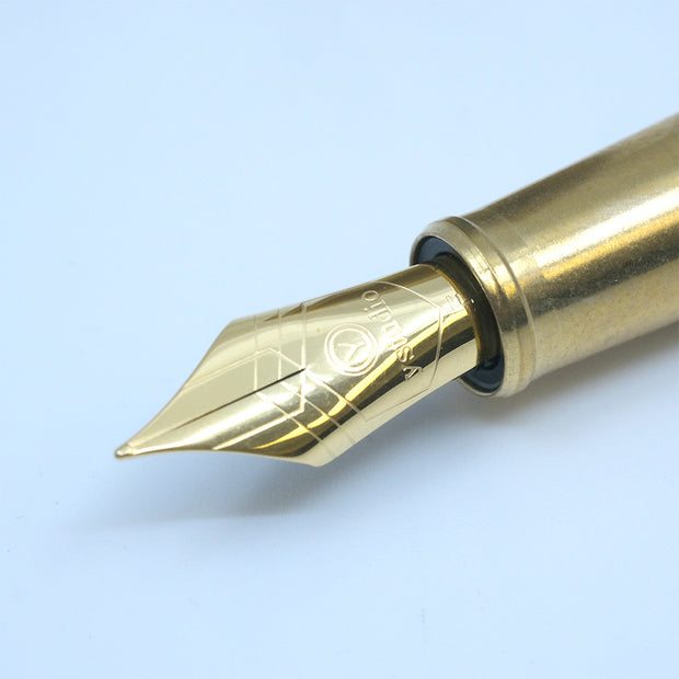 Ystudio Revolve Brass Fountain Pen, Fine - Open Box