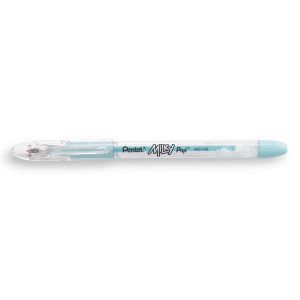 Pentel Milky Pop Pastel Gel Pen 0.8mm - Sky Blue