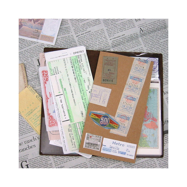 Traveler's Notebook Refill 004 Pocket Sticker for Regular Size