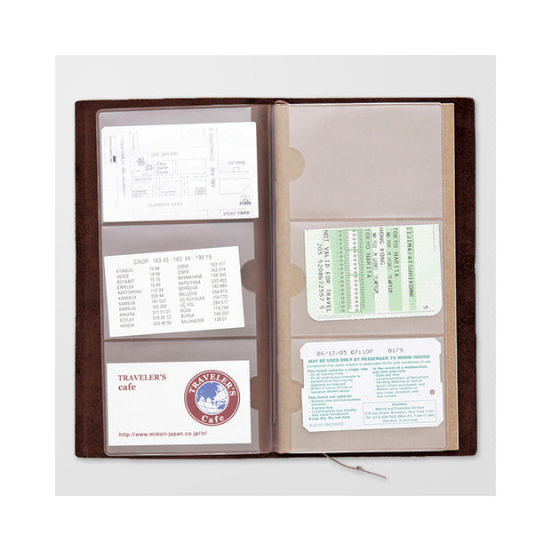 Traveler´s Notebook Refill 007 (Business Card File) for Regular Size
