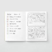 Traveler´s Notebook Refill 014 Dot Grid 5mm x 5mm for Passport Size